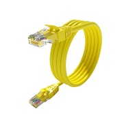 Kabel Patch Cord Jaringan Komputer 1m 3m 5m RJ45 Cat5 Cat5e Cat6 Cat6a Cat 6 UTP untuk Komunikasi