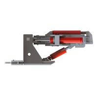 Manipulateur hydraulique efficace pour le récupération de supports, fonctionnant comme machine de tirage de supports miniers et outil pour équipement souterrain