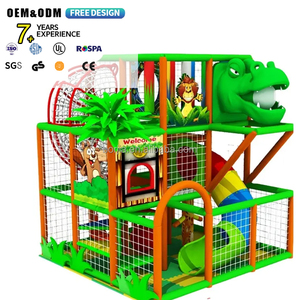 Premium Indoor Playground Soft Play Equipment <b>Set</b> for Kids Commercial Children's Playground with Naughty Castle and Slide - Product Image 1
