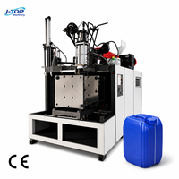 Máquina de Moldeo por Extrusión y Soplado Semiautomática Directa de Fábrica para la Fabricación de Bidones y Tambores de Plástico de 10L, 15L, 20L y 25L