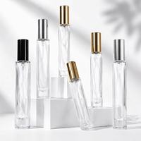 Flacons pulvérisateurs de parfum vides en gros 10ml 15ml en verre avec atomiseur et capuchon en aluminium noir, or, argent pour emballage cosmétique – Livraison gratuite