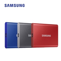 Unidad de Estado Sólido Portátil Original SAMSUNG T7 de 1 TB, Disco Duro de 2 TB, USB 3.1, Unidades de Estado Sólido Externas de 4 TB para Computadora de Escritorio, Computadora Portátil