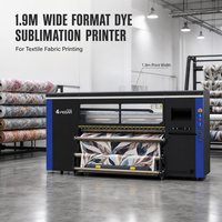 Imprimante par sublimation thermique de 1,9 m pour tissus, traceur d'impression textile pour machine à jet d'encre