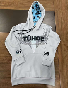 Felpa Sportiva Personalizzata FQ con Stampa <span class=keywords><strong>Koru</strong></span> Rasta Leaf, Tasca a Marsupio, Pullover Mimetico a Maniche Lunghe con Stampa <span class=keywords><strong>Koru</strong></span> in Sublimazione - Product Image 4