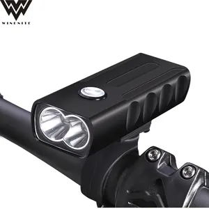 Bx2 farol dianteiro de bicicleta, luz de 1000 lúmens recarregável por usb, farol para guidão de bicicleta