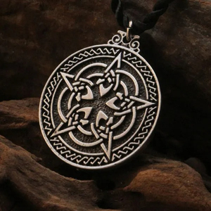 Colgante de Pentáculo con Nudo de Protección, Joyería Wicca, Collar con Pentagrama de Nudo Irlandés Pagano, Amuleto de Brujería para Wiccanos y Paganos - Product Image 2