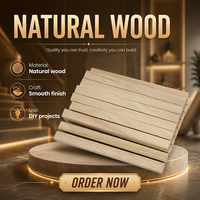 Planches de bois de Paulownia légères et résistantes au déformage, lisses et durables, pour la fabrication d'armoires et la décoration intérieure
