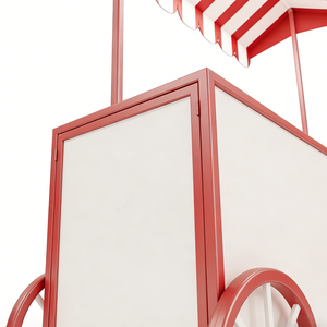 Exhibidor de Accesorios para Mascotas con Ganchos, Armarios y Ruedas para Tienda de Mascotas - Product Image 5