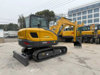 Mini-excavatrice neuve de 6 tonnes XE60G PRO, mini-pelleuse avec cabine fermée et climatisation