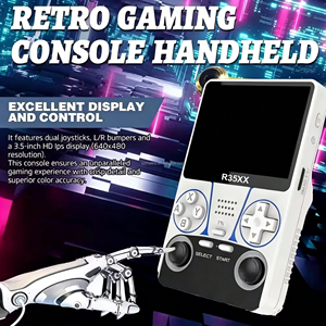 <span class=keywords><strong>Consoles</strong></span> de jeux portables S Classic R35xx, écran HD de 3,5 pouces, système Linux, batteries de 3200 mAh, WIFI pris en charge, mini-console de jeux vidéo R35xx - Product Image 5