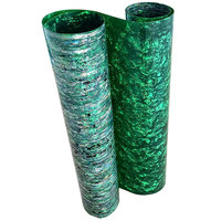 Feuille de plastique en celluloïd coloré, imitation nacre, pour décorations de tambours, matériaux de décoration, artisanat