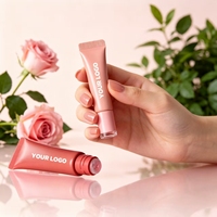 Baume à lèvres hydratant aux peptides, gloss personnalisé avec logo, maquillage pour les lèvres, baume à lèvres hydratant aux peptides, marque privée