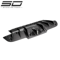 Kit carrosserie style Capristo pour Ferrari 488, comprenant un séparateur avant, des extensions latérales et un diffuseur arrière, en fibre de carbone, directement de l'usine, haute performance