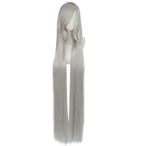 วิกผมคอสเพลย์ยาวหนา150ซม. สีน้ำตาลอ่อนปรับหมวกความหนาแน่นของ150% ได้ทำอะนิเมะนุ่มลื่น - Product Image 3