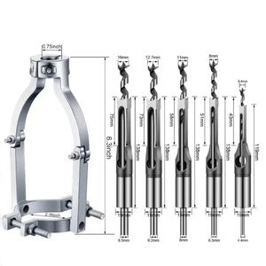 Snelstaal Carbide-Beitelset 6 ~ 12.7Mm Diameter Vierkant Hout Cnc Elektrisch Gereedschap Boorbits Voor Houtbewerking - Product Image 1