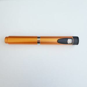 Reusable Dosing <b>Pen</b> Leak Resistant Metal Cap Injection Tool 60IU Adjustable Dose 3ml Cartridge <b>Refillable</b> <b>Pen</b> Injector Device - Product Image 1