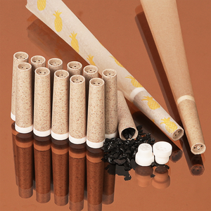 Sừng CuộN trước ống giấy hình nón giữ thuốc Lá lọc than hoạt tính gốm nắp hình nón Ống yếu tố lọc thuốc lá - Product Image 2