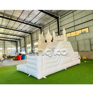 <span class=keywords><strong>Castillo</strong></span> Inflable Blanco Comercial, Brincolín Inflable para Niños, <span class=keywords><strong>Castillo</strong></span> para Bodas - Product Image 4