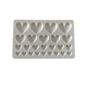 Coeur Silicone Fondant Bonbons Moule Chocolat Moule Gâteau Moules pour la Saint Valentin Mousse Gâteau Cuisson Français Dessert Brownie - Product Image 5