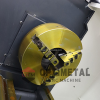 Torno CNC horizontal CK6180X1500, sistema de control GSK, mandril hidráulico de cama plana de un solo husillo, torno CNC de gran escala para trabajo pesado