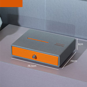 Fournitures d'équipements en cuir d'hôtel de luxe-Ensemble en cuir PU personnalisé avec porte-savon Guide de service - Product Image 4