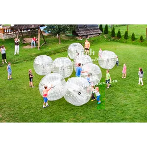 PVC Stoßstange Ball Zorb Fußball mit aufblasbaren Ball anzügen zu verkaufen