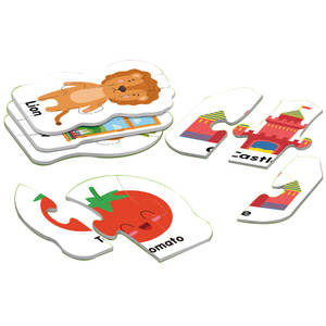 Jouets éducatifs interactifs Lucky Toys pour le développement de l'intelligence des bébés, <span class=keywords><strong>jeu</strong></span> de puzzle précoce, 45 pièces, <span class=keywords><strong>jeu</strong></span> de correspondance pour enfants - Product Image 2