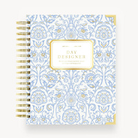 Carnet de planification hebdomadaire Prolead 2025 A5 à spirale, 12 mois, personnalisable, écologique, impression numérique, logo en feuille d'or, 80 pages