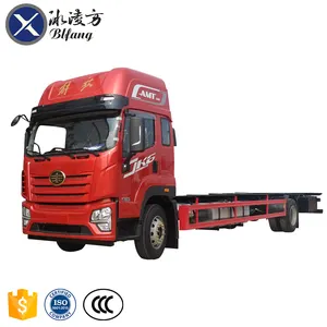 Faw AMT Heavy Truck 260HP 4x2 Euro 1 2 3 4 5 6 truck customized box body Automatic Lorry Chassis close Van Cargo Truck