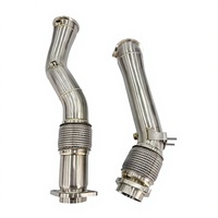 أنبوب عادم ثنائي الجانب عالي الأداء لسيارات BMW طراز X3M X4M S58 F97 F98