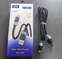 Cable de Carga Rápida USB-C 2.0 de Alta Velocidad, Doble Color, TPE, OEM/ODM de Alta Calidad para iPhone 17/16/15, Computadora y Auriculares