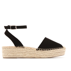 Verano de 2021 nuevos productos planos cómodos suela gruesa 35-43 de gran tamaño Casual trenzado de cuerda gruesa suela sandalias para mujeres - Product Image 1