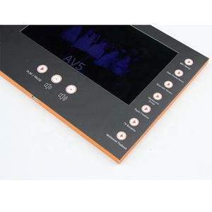 Kpop-tarjeta de visita para publicidad, <span class=keywords><strong>libro</strong></span> lcd de 7 pulgadas, folleto de vídeo, productos nuevos - Product Image 2