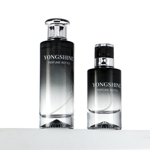 Botella de Perfume Cilíndrica de 30ml 50ml 100ml, Elegante Cristalerí<span class=keywords><strong>a</strong></span> Degradada, Personalización de Marca para Fragancias Unisex - Product Image 2
