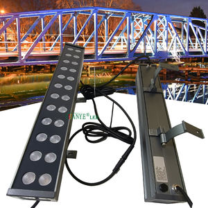 Außen 100W DMX Fassade LED Wand scheibe Scheinwerfer RGB/RGBW Architektur Landschafts beleuchtung IP65 Aluminium glas 24V 24W Garten - Product Image 2