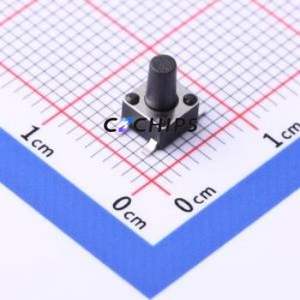 TSC015A07018A Tactile Switch SMD-4P,4.5x4.5mm Switch Round Button 1.8N Vertical Mount 4.5mm - Product Image 1