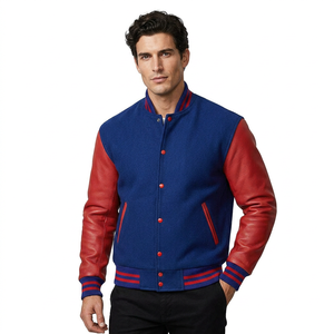 Venta Directa de Fábrica, Chaquetas Varsity para Hombre, Precio Bajo, Cómodas, de Secado Rápido, MOQ Bajo - Product Image 1
