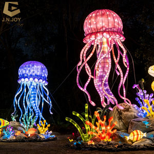 Lanterne de festival champignon mutant grand format SGL27 – Installation d'éclairage décoratif extérieur pour projets de festivals et espaces publics - Product Image 5