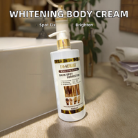 Échantillon OEM/ODM 500ml Lotion Corporelle Éclaircissante Anti-Âge Unifie le Teint Correcteur de Taches Brunes au Glutathion Éclaircissant Coudes Genoux