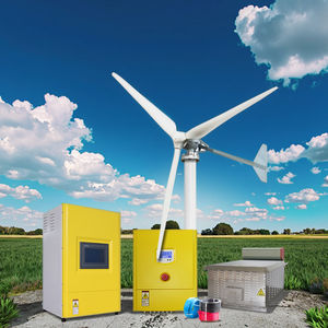 Mini 1kw 하이브리드 태양열 풍력 터빈 시스템 200-5000w 가정용 정격 전력 - Product Image 1