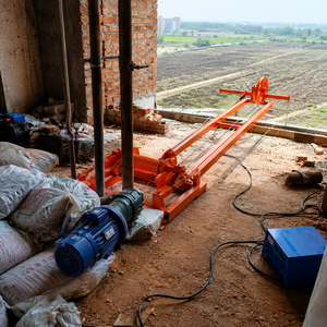 Elevador Eléctrico de Materiales de Construcción, Cabrestante con Motor de Engranajes, Sistema de Elevación de Cables de Alta Resistencia para Obras - Product Image 1