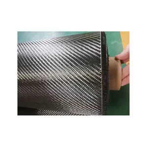 Made in China with High Quality Epoxy Resin Carbon Fiber Fabric Sleeve Carbon Fiber Fabric