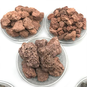 <span class=keywords><strong>Piedra</strong></span> volcánica Natural de alta calidad, <span class=keywords><strong>piedra</strong></span> de lava negra y roja para decoración, suministro de bajo precio para uso de productos químicos de papel - Product Image 2