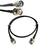 Câble coaxial RG58, connecteur BNC mâle vers TNC mâle, 50 ohms, câbles coaxiaux, câble de raccordement