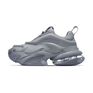 Tasarımcı Kalın Tabanlı Hava Yastıklı Spor Ayakkabılar Unisex <span class=keywords><strong>Platform</strong></span> Koşu Yürüyüş Ayakkabıları Nefes Alabilen Darbe Emici Kalın Taban Konforlu - Product Image 3