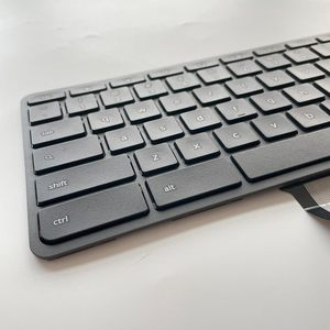 Teclado estadounidense HK-HHT de 11.6 pulgadas sin retroiluminación para <span class=keywords><strong>Acer</strong></span> <span class=keywords><strong>Chromebook</strong></span> <span class=keywords><strong>311</strong></span> C722 511 C734 C734T C741L C741T 512 C852 - Product Image 5