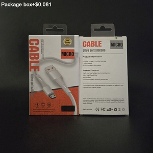 Một cửa dịch vụ nhỏ xách tay đơn giản mềm lỏng Silicone V8 Android USB A để Micro USB Cáp - Product Image 6