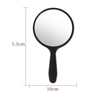 Miroir cosmétique rond portable, mini miroir de poche, miroir de maquillage personnalisé avec logo, pour cadeau, promotion, usage quotidien, salon de beauté