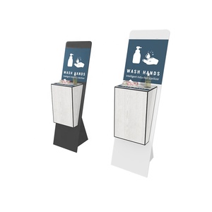 Electrónica para desinfectante soporte libre líquido automático de Metal doble precio moderno dispensador de jabón Gel Igienizzante - Product Image 1