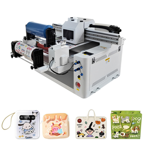 6080 CuộN phẳng tích hợp UV máy in phun điện thoại di động trường hợp Acrylic pha lê logo chuyển Sticker kim loại nhựa UV in ấn - Product Image 2